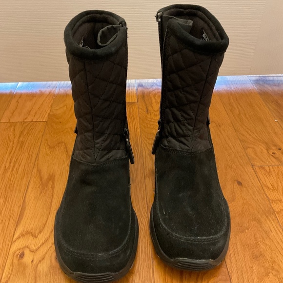Eddie Bauer Shoes - Eddie Bauer Black Weather Edge Short Snow Boots, Size 7